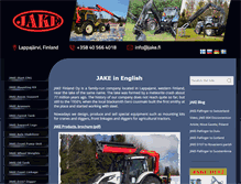 Tablet Screenshot of en.jake.fi